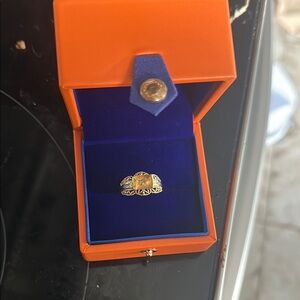 Citrine 10kt yellow gold ring size 9